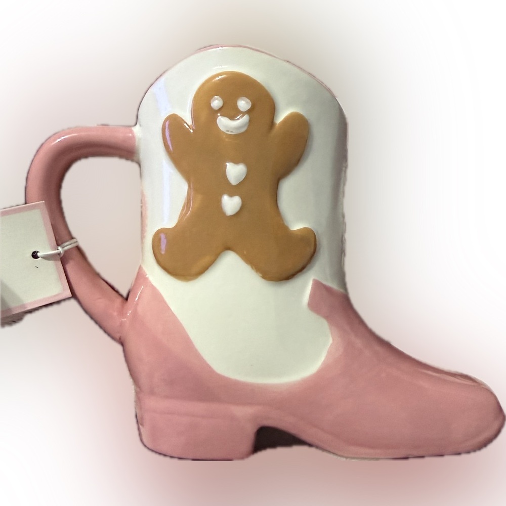 Gingerbread man mug